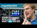 2015-2019 Infiniti Q50 Hamilton Upgrade Kit for CarPlay® and Android Auto™