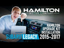 2015-2017 Subaru Legacy Upgrade Kit Installation Guide CarPlay and Android Auto how to install setup walkthrough step by step easy video tutorial manual