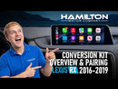 2016-2019 Lexus RX Hamilton Conversion Kit for CarPlay® and Android Auto™