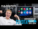 2012-2014 Toyota Camry Hamilton Conversion Kit for CarPlay® and Android Auto™