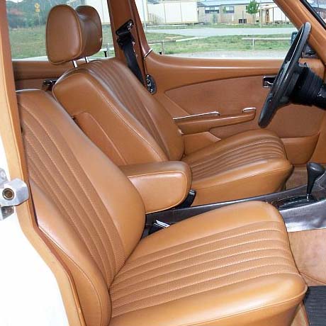 Mercedes W116 Front Seat Cover Kit | All Colors