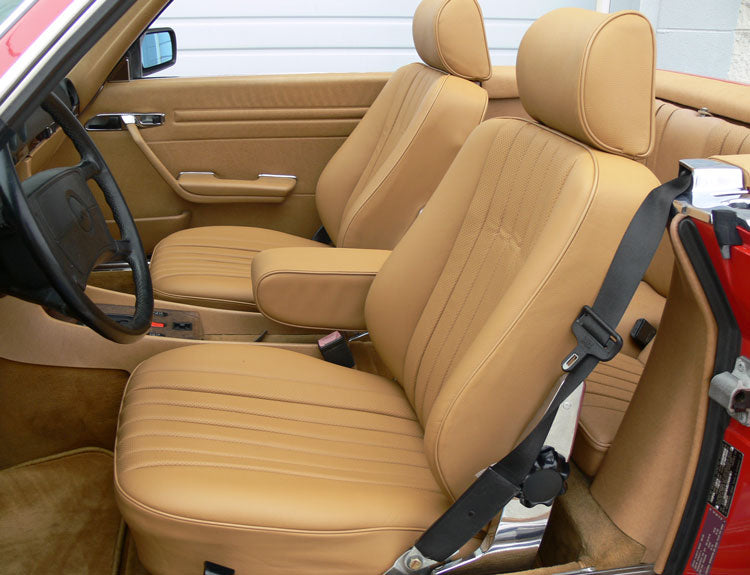 Mercedes R107 MBText Seat Kit | 16 Factory Colors